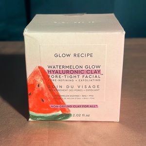 Glow Recipe- Watermelon Glow Hyaluronic Clay Pore-Tight Facial
